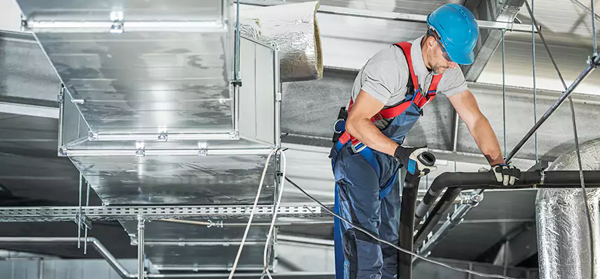 Precise Air Duct Vent Installation in Stow